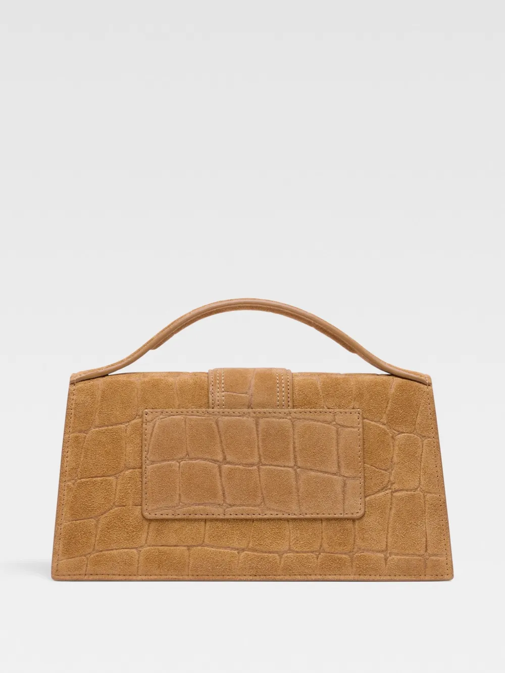 Jacquemus Le Grand Bambino suède shopper Bruin