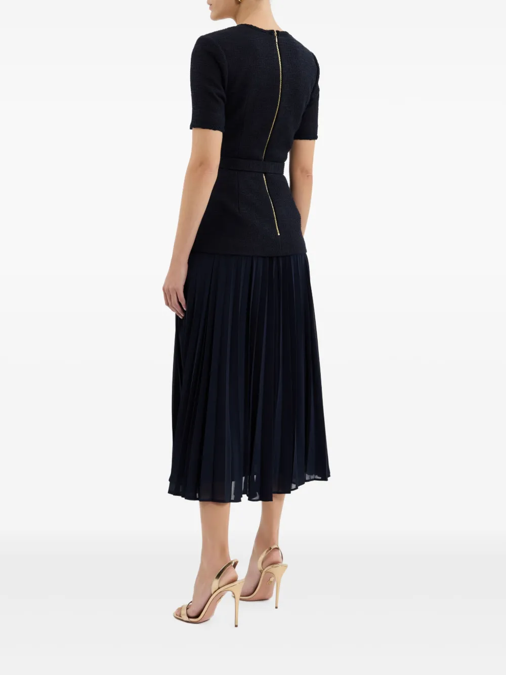 Rebecca Vallance Jonie midi-rok Blauw