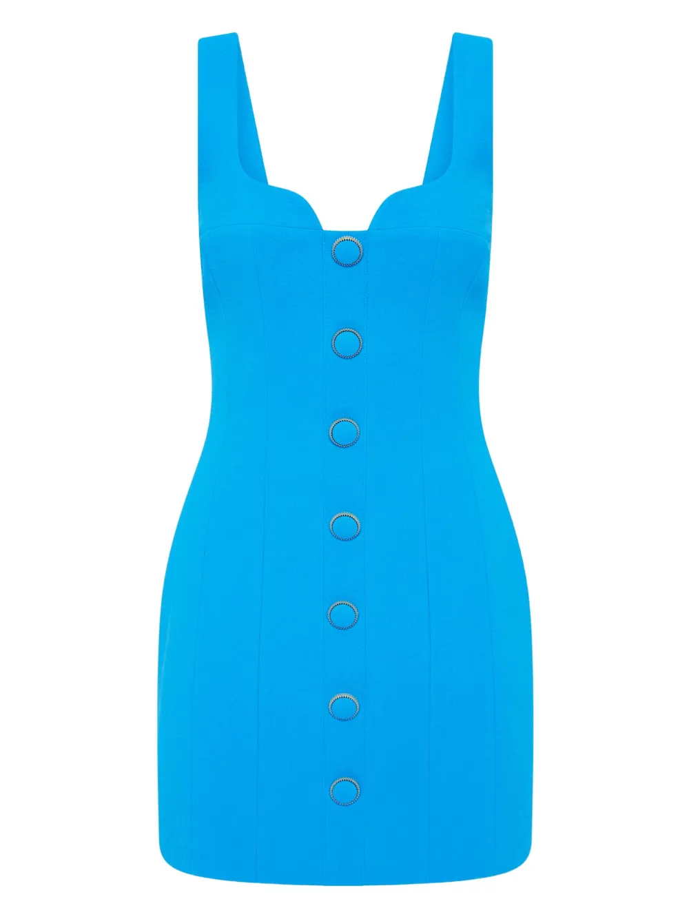 Rebecca Vallance Mini-jurk met sweetheart hals Blauw
