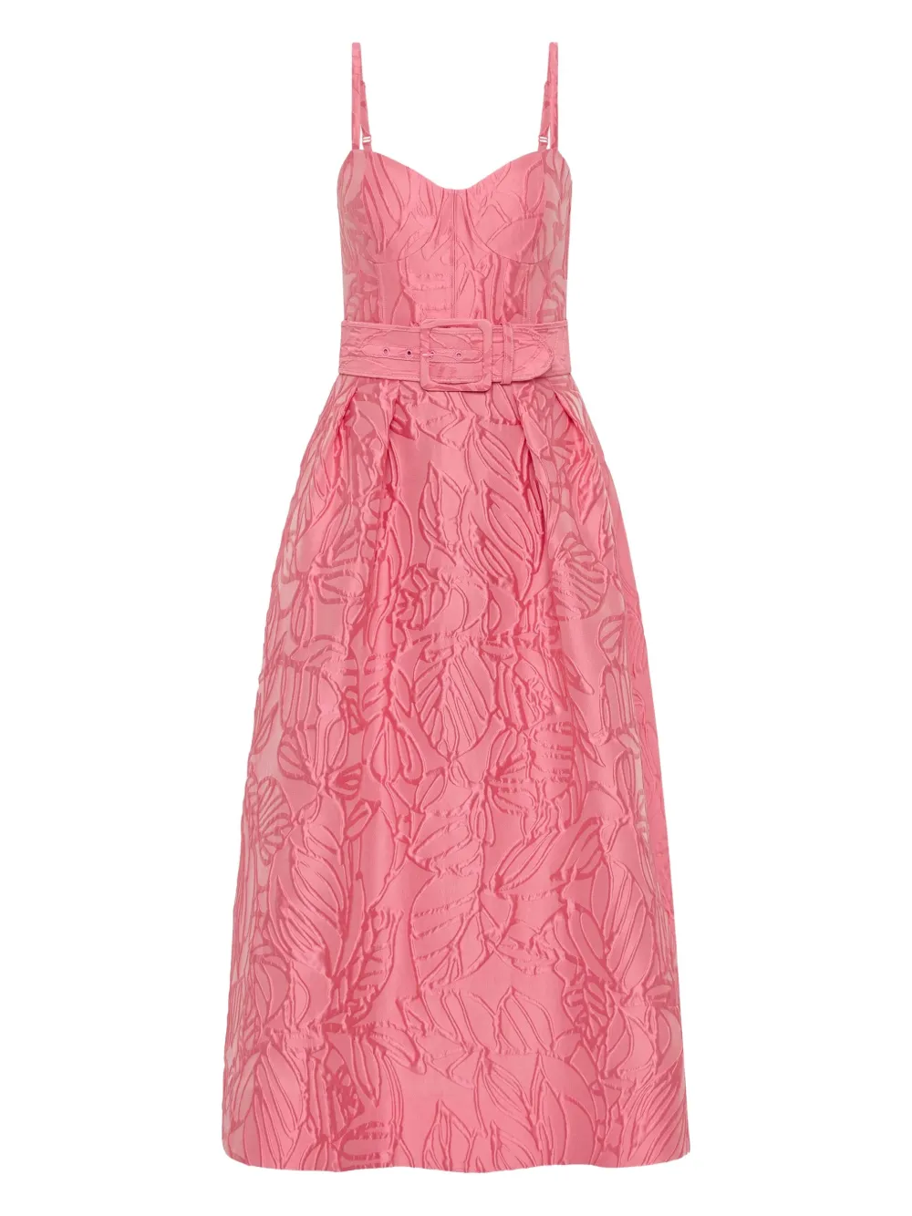 Rebecca Vallance Petra midi-jurk Roze