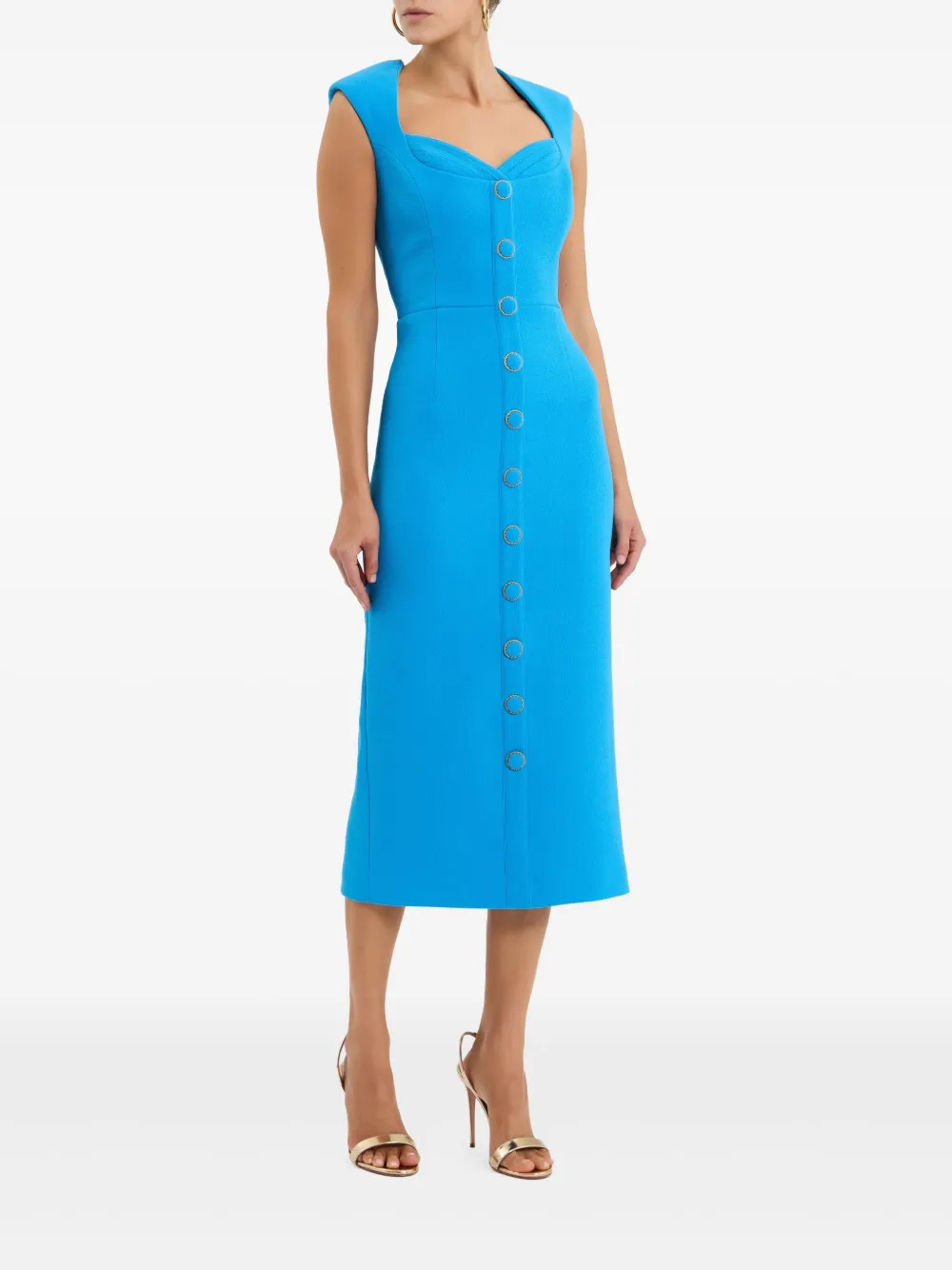 Rebecca Vallance Skyla jurk Blauw