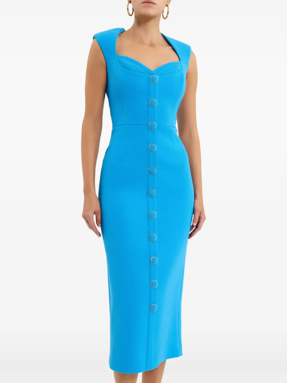 Rebecca Vallance Skyla jurk Blauw