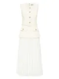 Rebecca Vallance Jonie midi dress - Neutrals