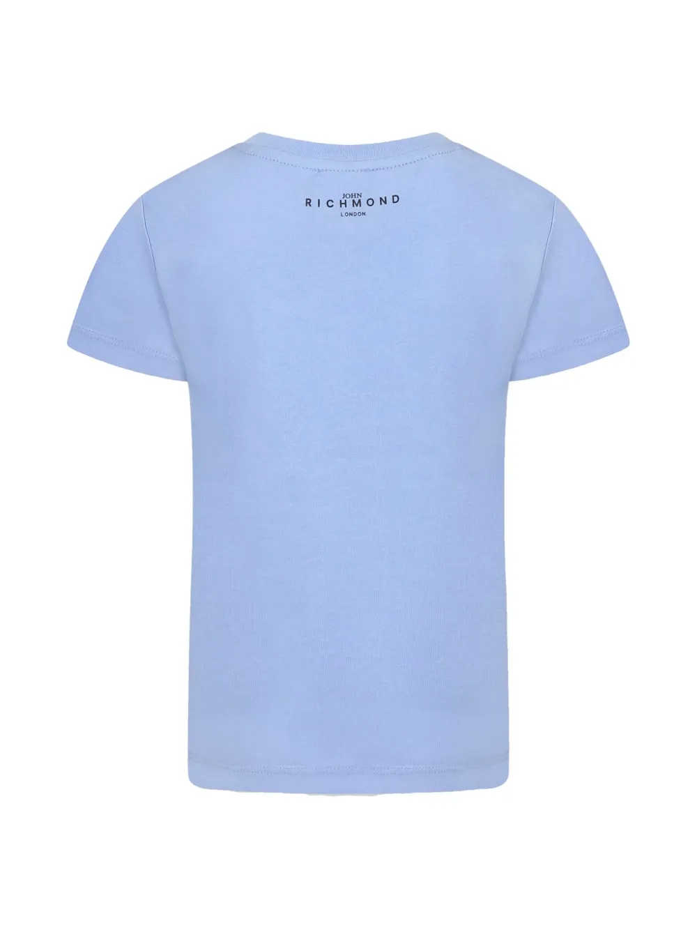 John Richmond Junior logo-print T-shirt - Blauw