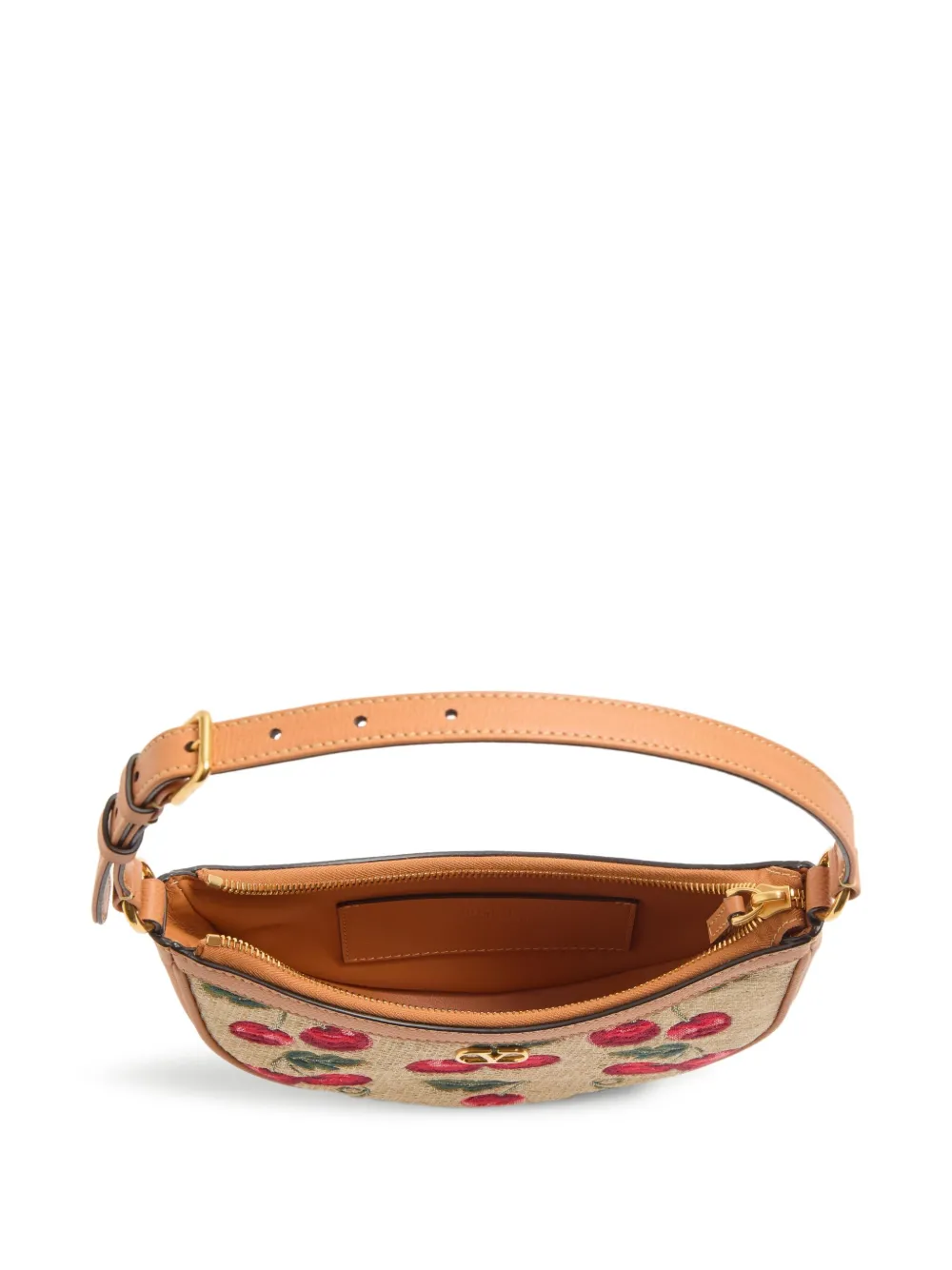 mini VLogo Signature Cherryfic-print shoulder bag - Image 7