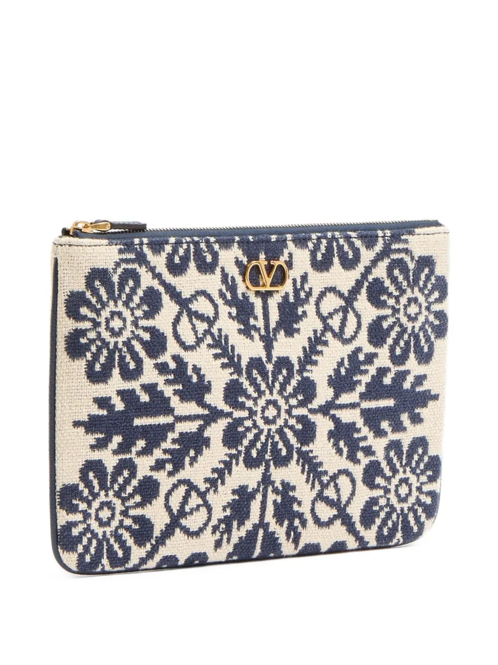 Valentino Garavani VLogo Signature clutch Beige