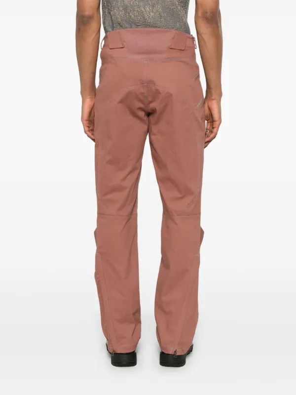 Kiko Kostadinov x Fox Lab Moto Trousers | Brown | FARFETCH