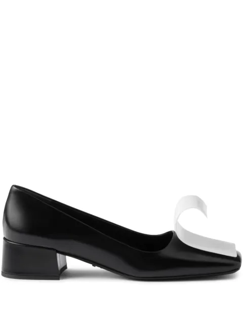 Prada two-tone pumps 