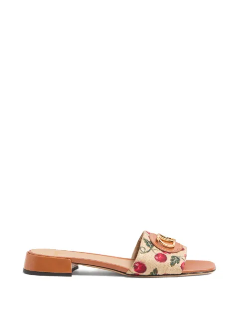 Valentino Garavani — Cherryfic-motif sandals