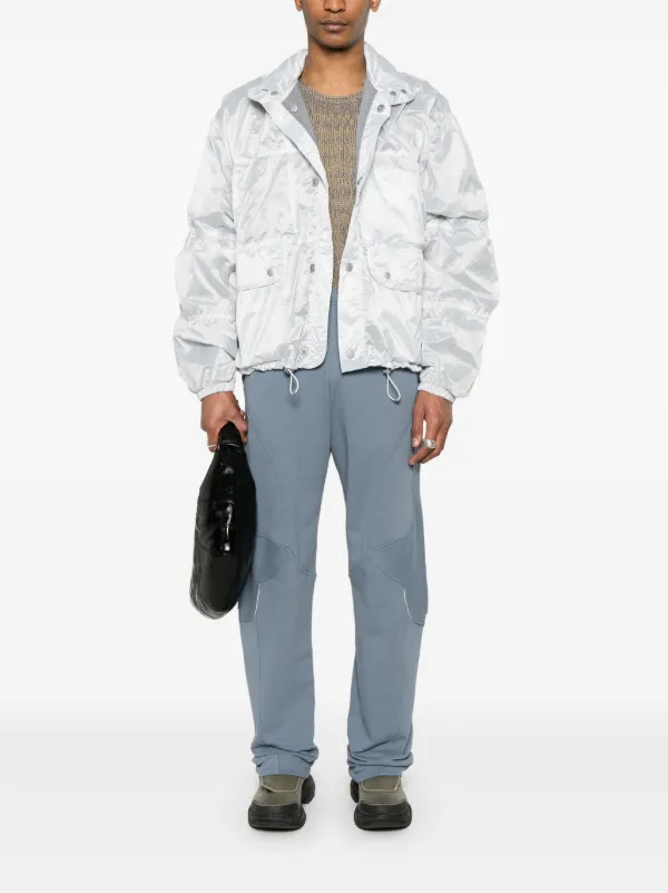 Kiko Kostadinov x Fox Lab Fleece Track Pants | Blue | FARFETCH