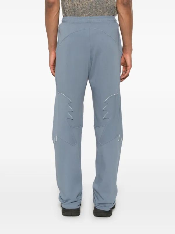 Kiko Kostadinov x Fox Lab Fleece Track Pants | Blue | FARFETCH