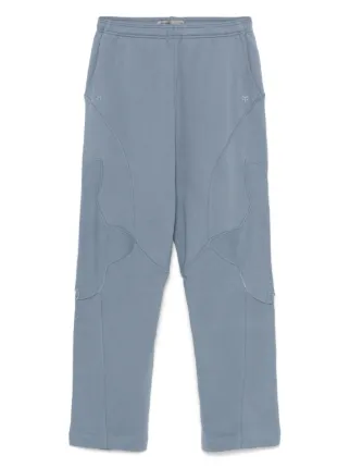 Kiko Kostadinov x Fox Lab Fleece Track Pants | Blue | FARFETCH VN