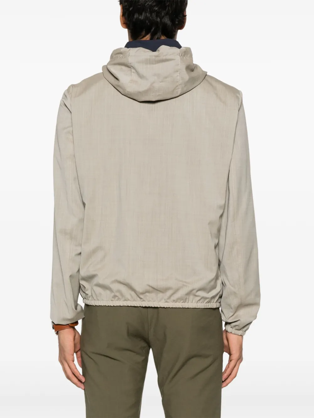 Herno Omkeerbaar jack met capuchon Beige