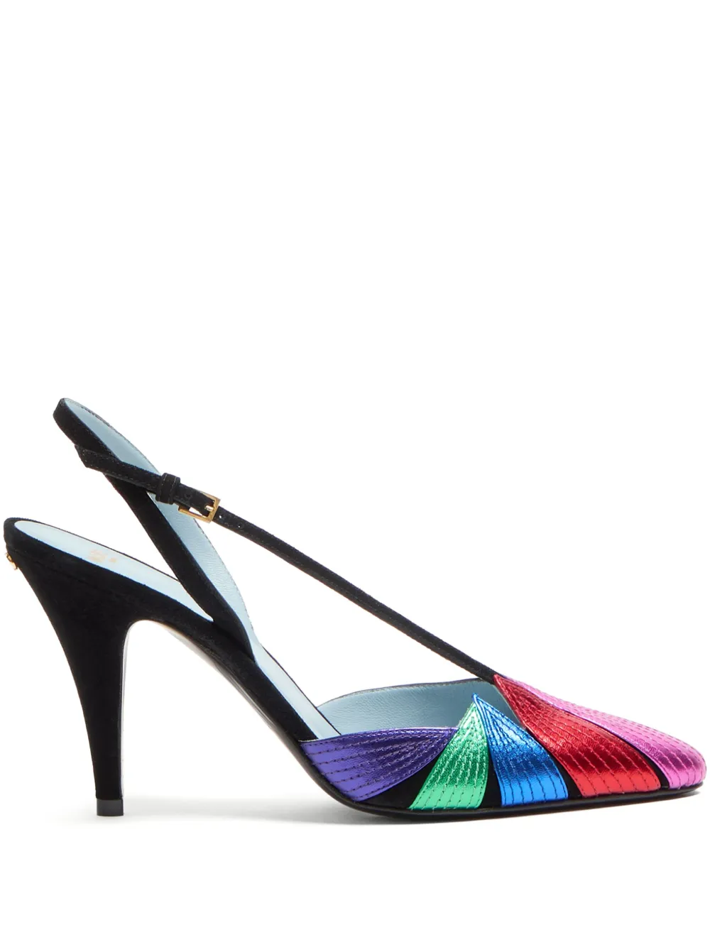Valentino Garavani Women Foliefoliage Slingback Pumps In Pink