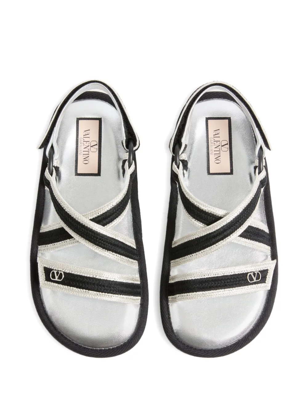 Valentino Garavani Lake Powell sandals Silver
