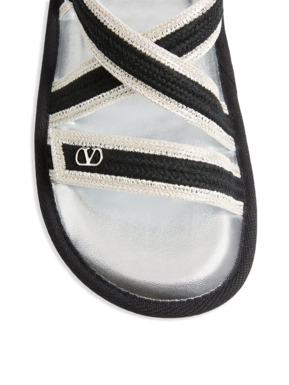 Valentino Garavani Lake Powell sandals Silver