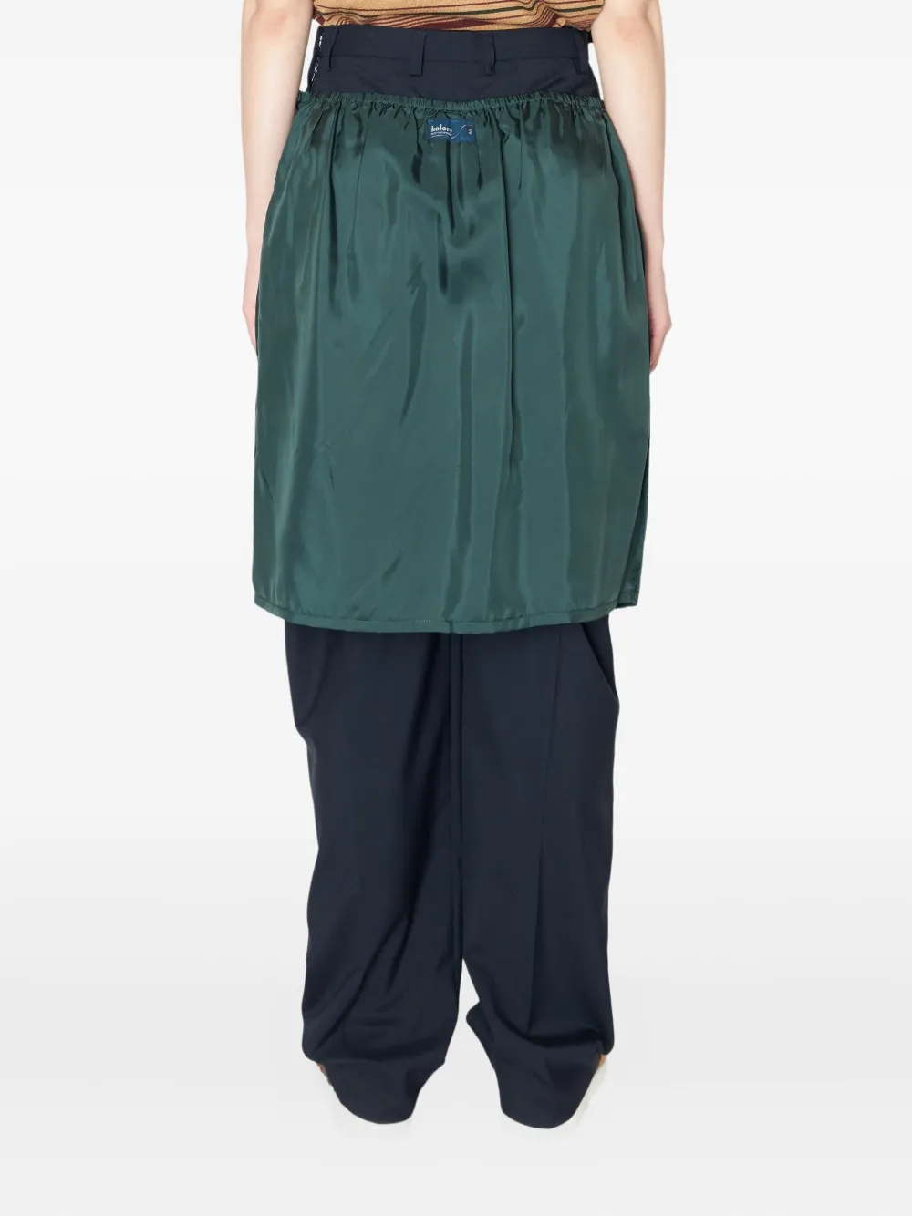 Kolor Broekrok met logopatch Blauw