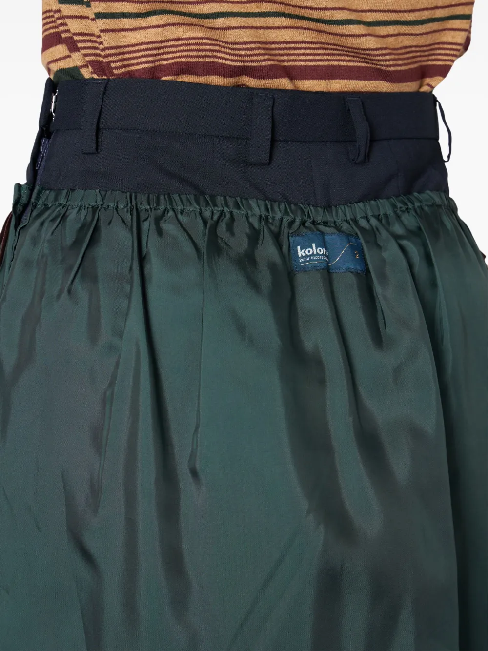 Kolor Broekrok met logopatch Blauw