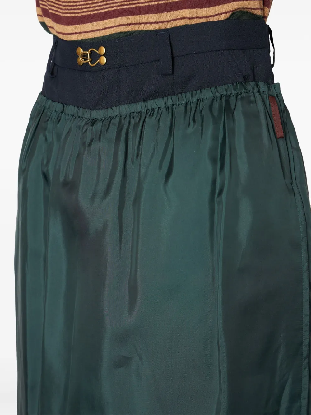 Kolor Broekrok met logopatch Blauw