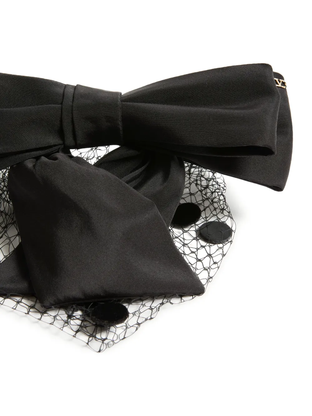 Valentino Vlogo Signature Headband In Black
