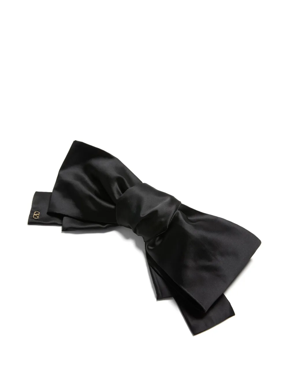 Valentino Garavani VLogo Signature satin bow hair clip | Image 2