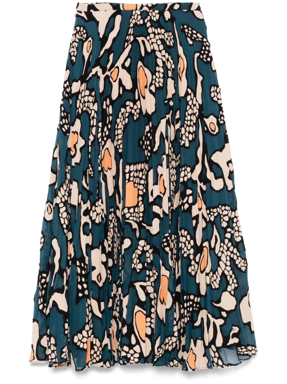 Ulla Johnson Faun midi-rok Blauw