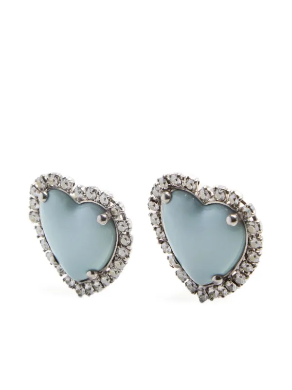 イヤリング Valentino Garavani 'Coeur Hyperbole' earrings Valentino Garavani Coeur Hyperbole Earrings | Silver | FARFETCH