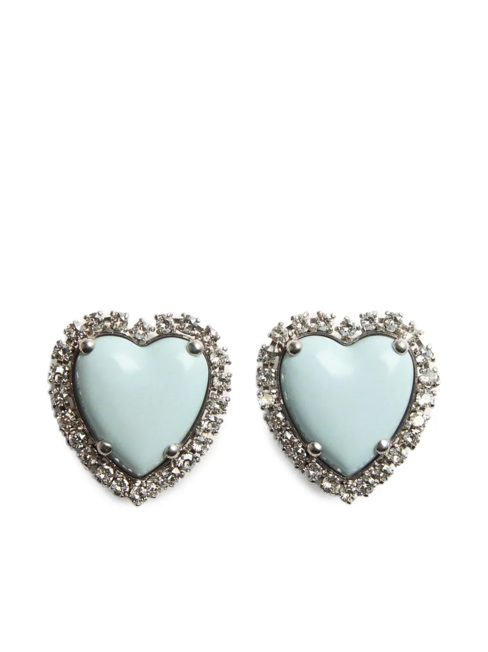 Valentino Garavani Coeur Hyperbole ピアス - シルバートーン Valentino Garavani Coeur Hyperbole ピアス - シルバートーン