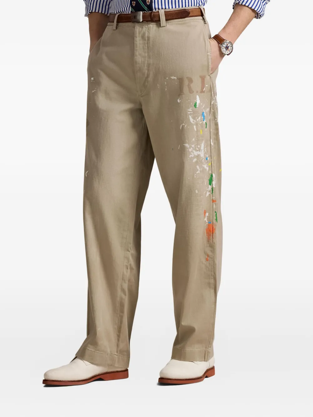Polo Ralph Lauren Katoenen broek Beige