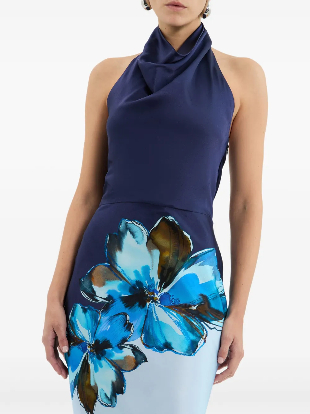 Rebecca Vallance Cyran maxi-jurk Blauw