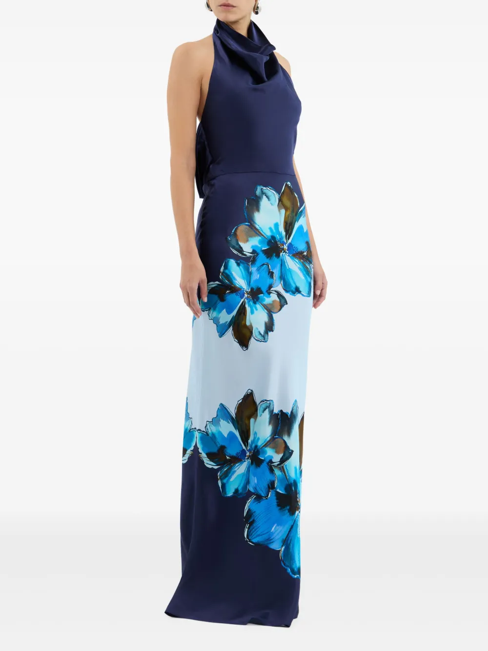 Rebecca Vallance Cyran maxi-jurk Blauw