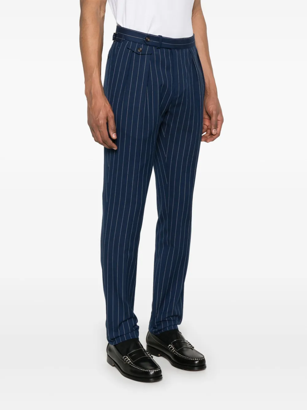 Polo Ralph Lauren Gestreepte broek Blauw