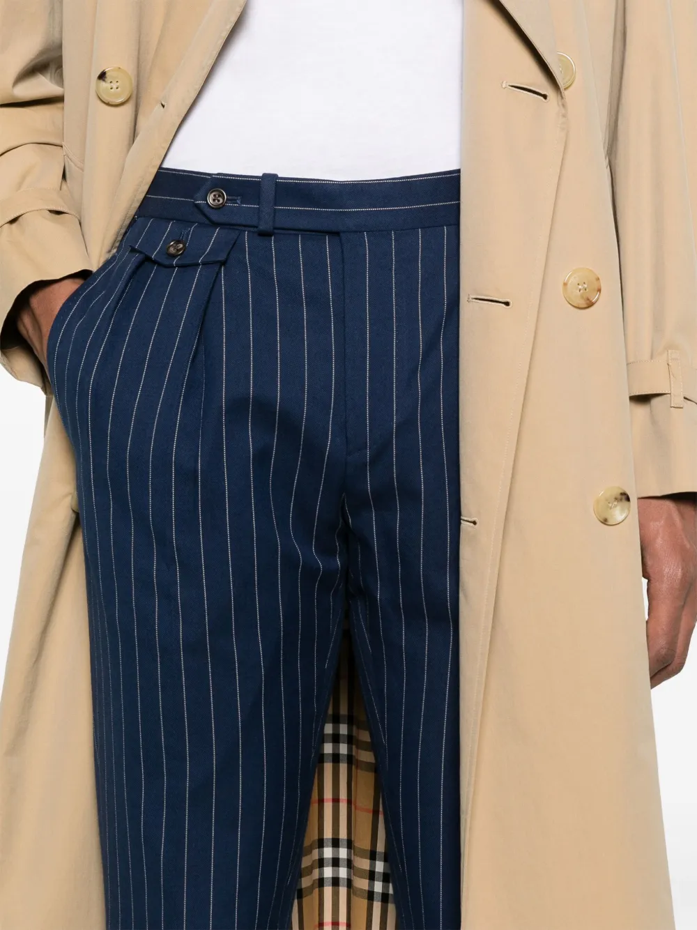 Polo Ralph Lauren Gestreepte broek Blauw