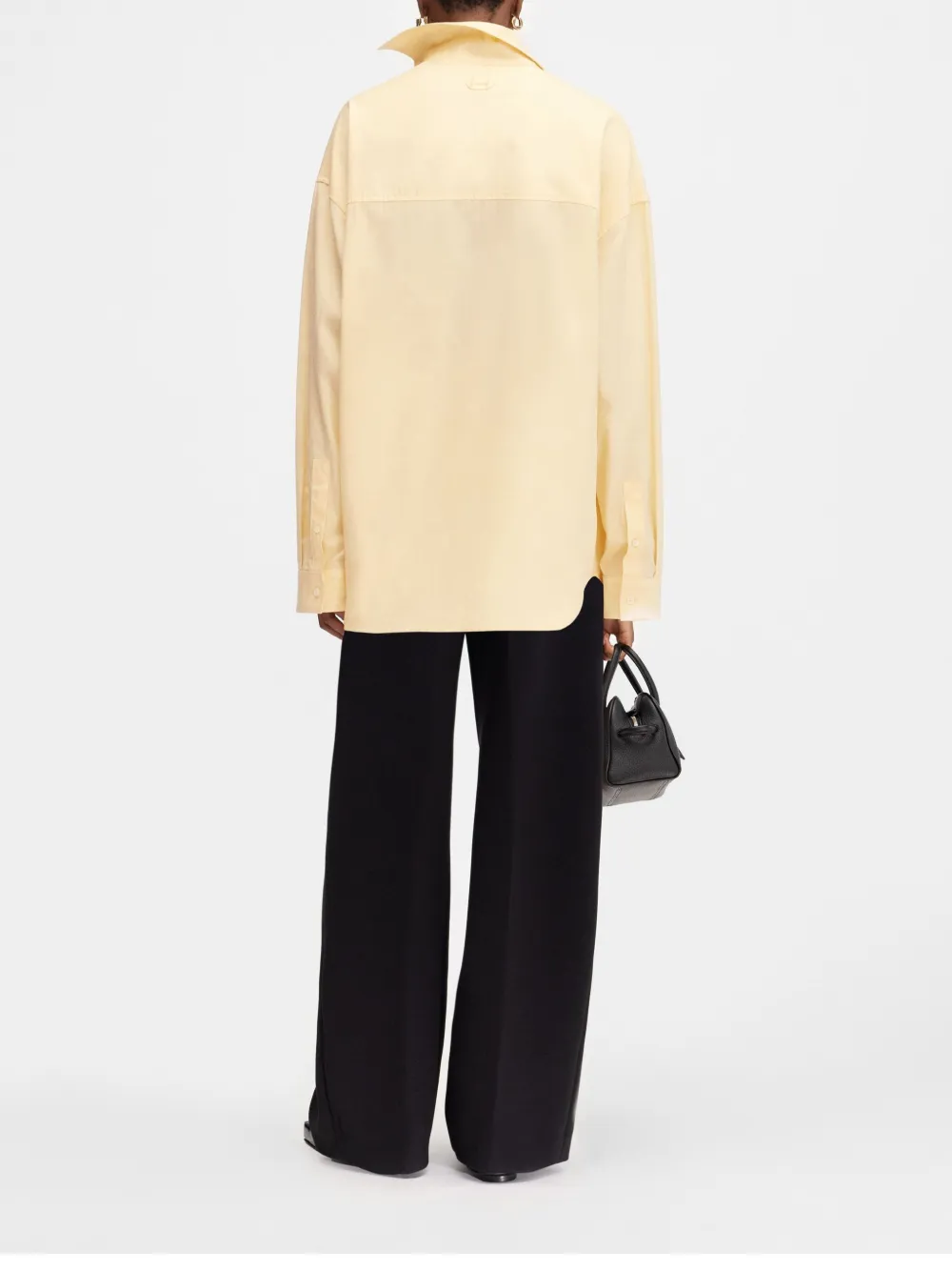 Jacquemus La Chemise Cuadro blouse Geel