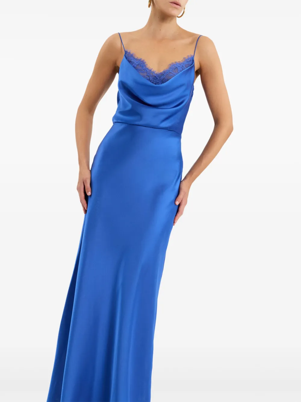 Rebecca Vallance Remi gown Blauw