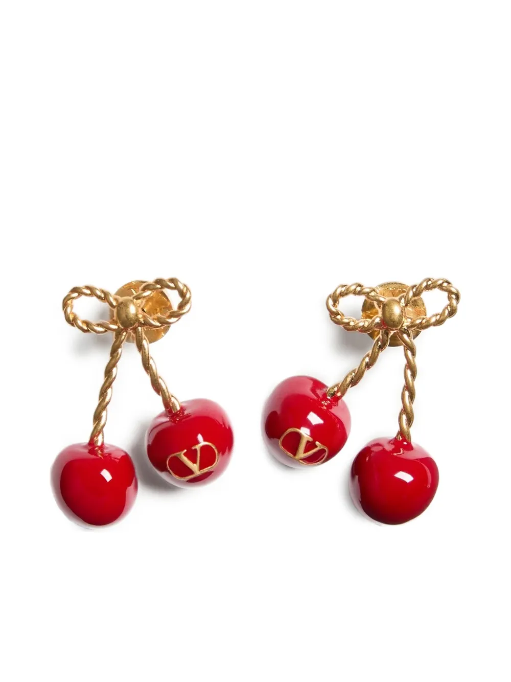 Image 1 of Valentino Garavani Chez Cherryfic earrings