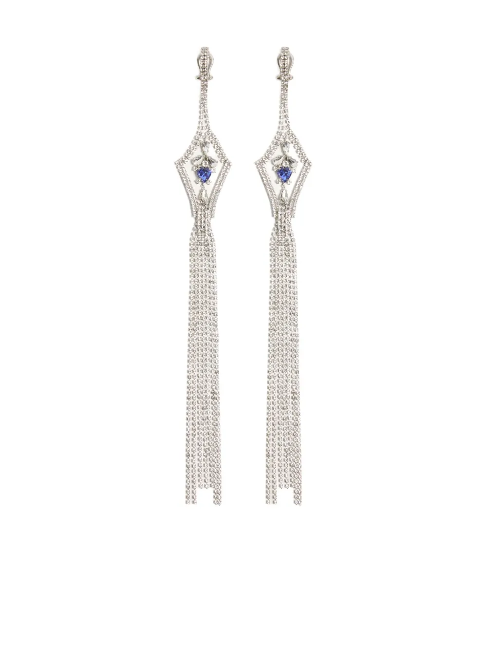 Valentino Garavani Rêve Radieux clip-on earrings | Silver | Image 1