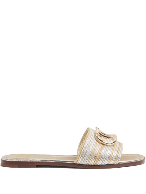 Valentino Garavani VLogo Signature embroidered sandals