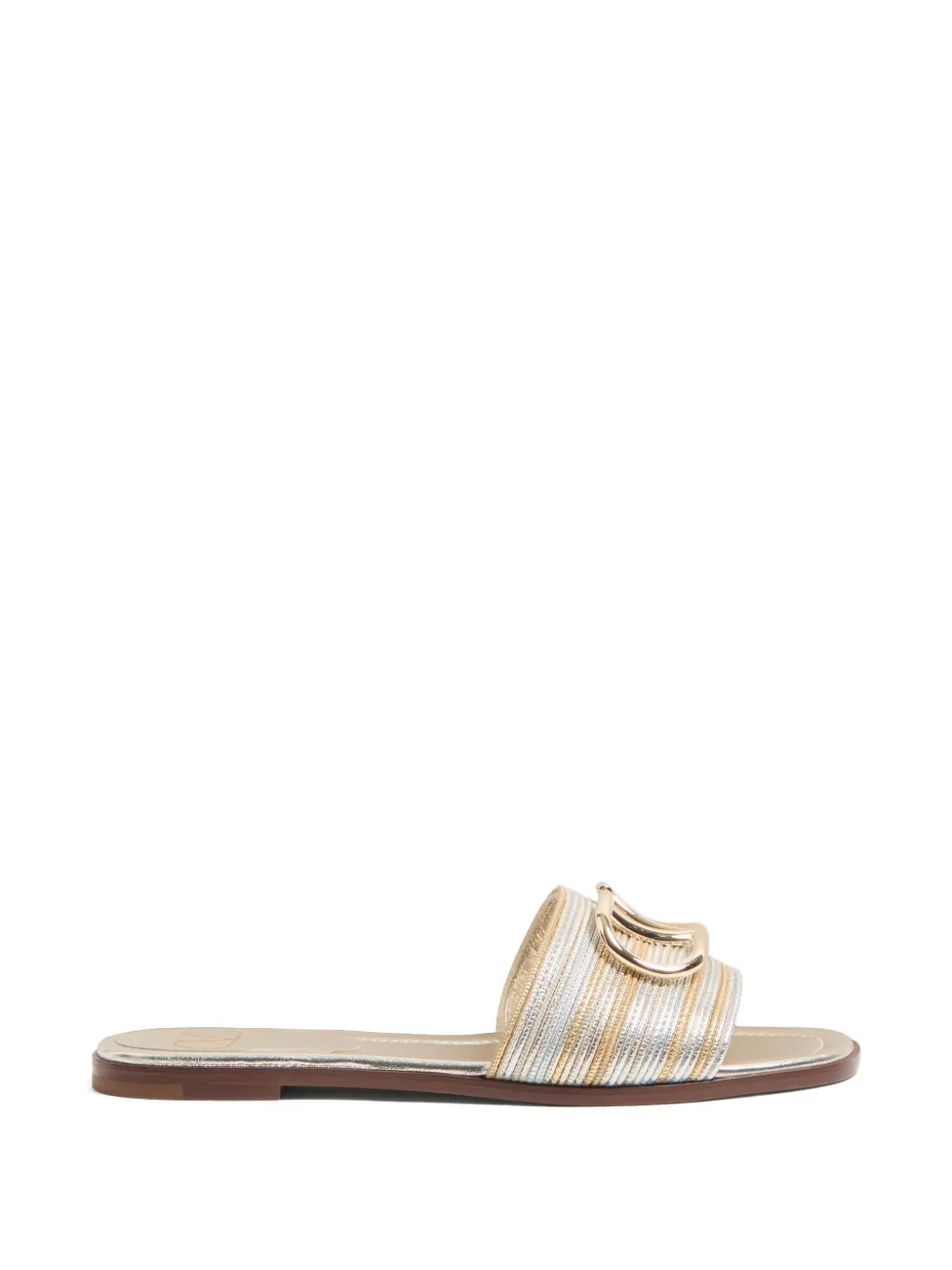 Valentino Garavani Sandali VLogo - Argento