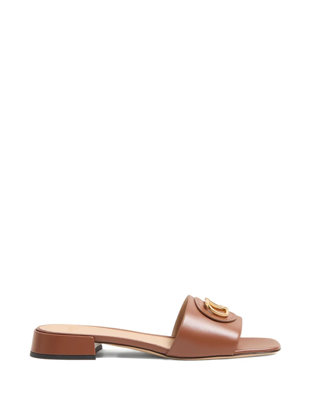 Valentino Garavani 20mm VLogo sandals - Brown