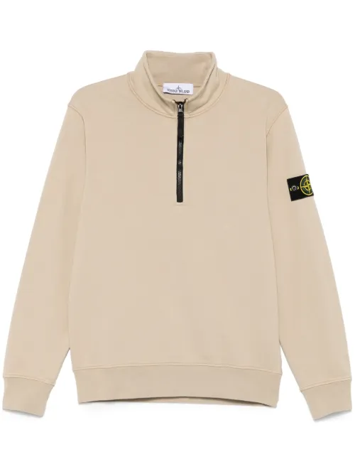 Sweat en coton à patch Compass - Stone Island - Modalova