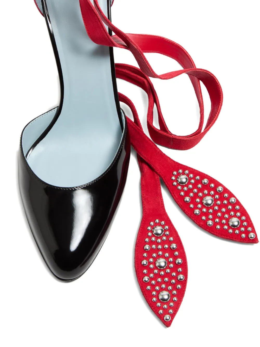Valentino Garavani 85mm Foliefoliage pumps Black