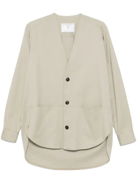 Société Anonyme camisa con cuello en V