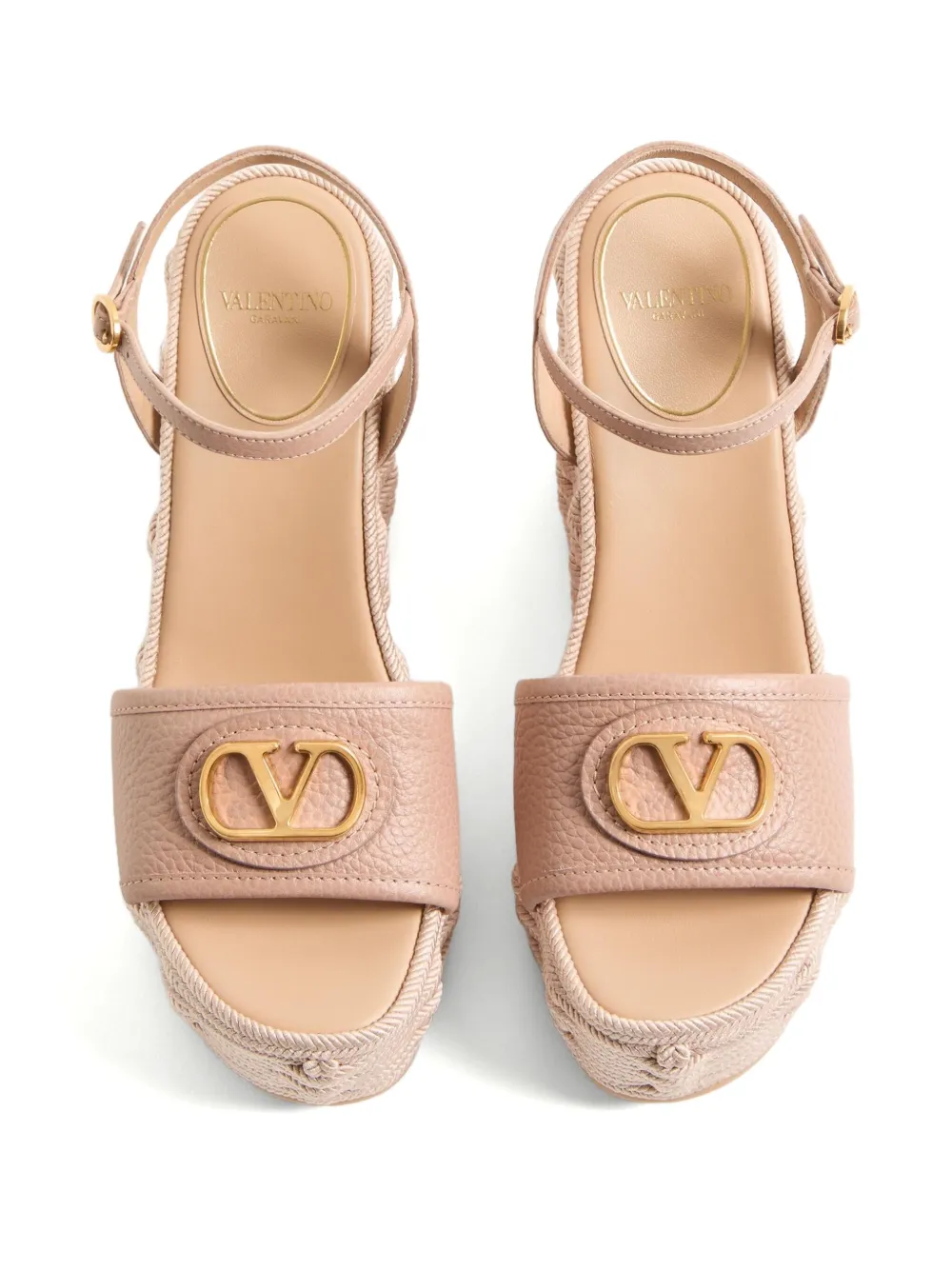 Valentino Garavani 110mm VLogo Signature sandals Pink