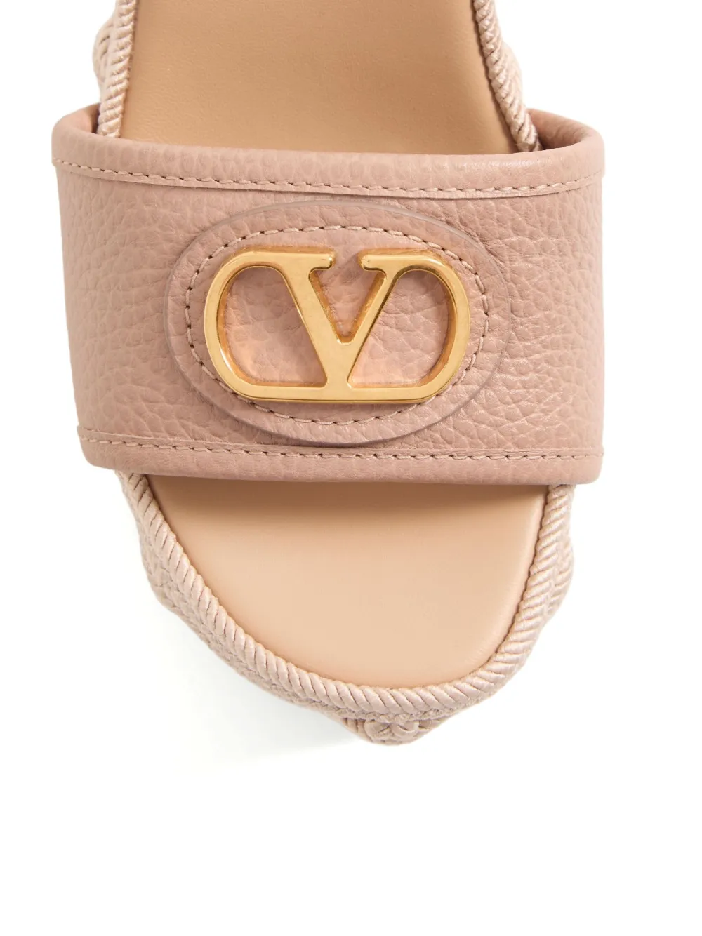 Valentino Garavani 110mm VLogo Signature sandals Pink