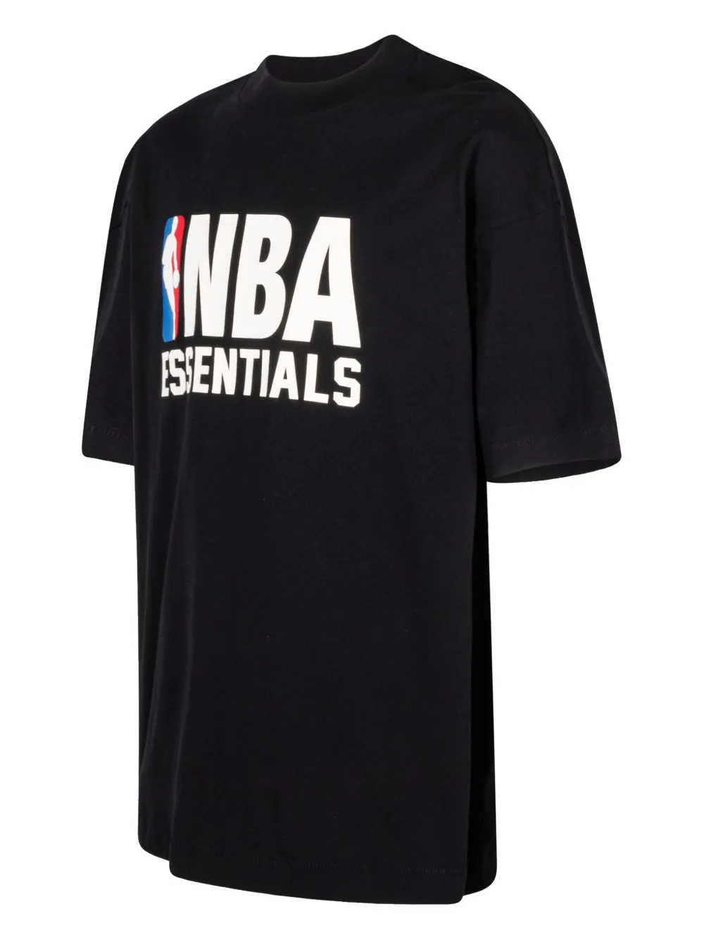 FEAR OF GOD ESSENTIALS x NBA Essentials "Black" T-shirt Zwart