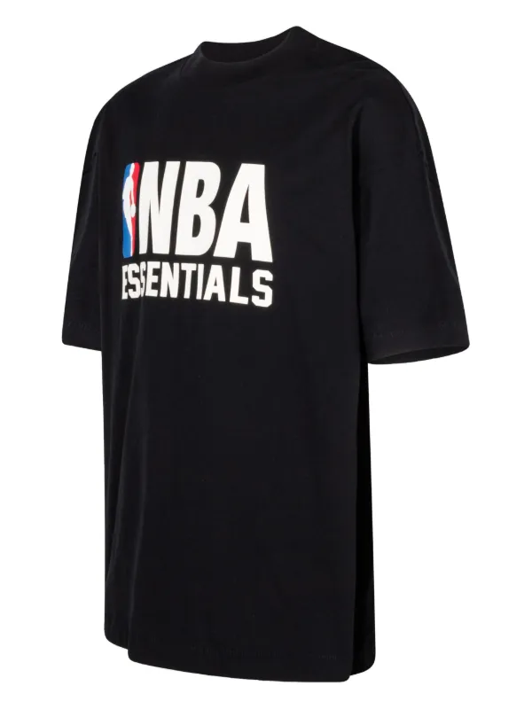 NBA fear of god Essentials TEE Ｍ　黒　半袖 FEAR OF GOD ESSENTIALS x NBA Essentials 