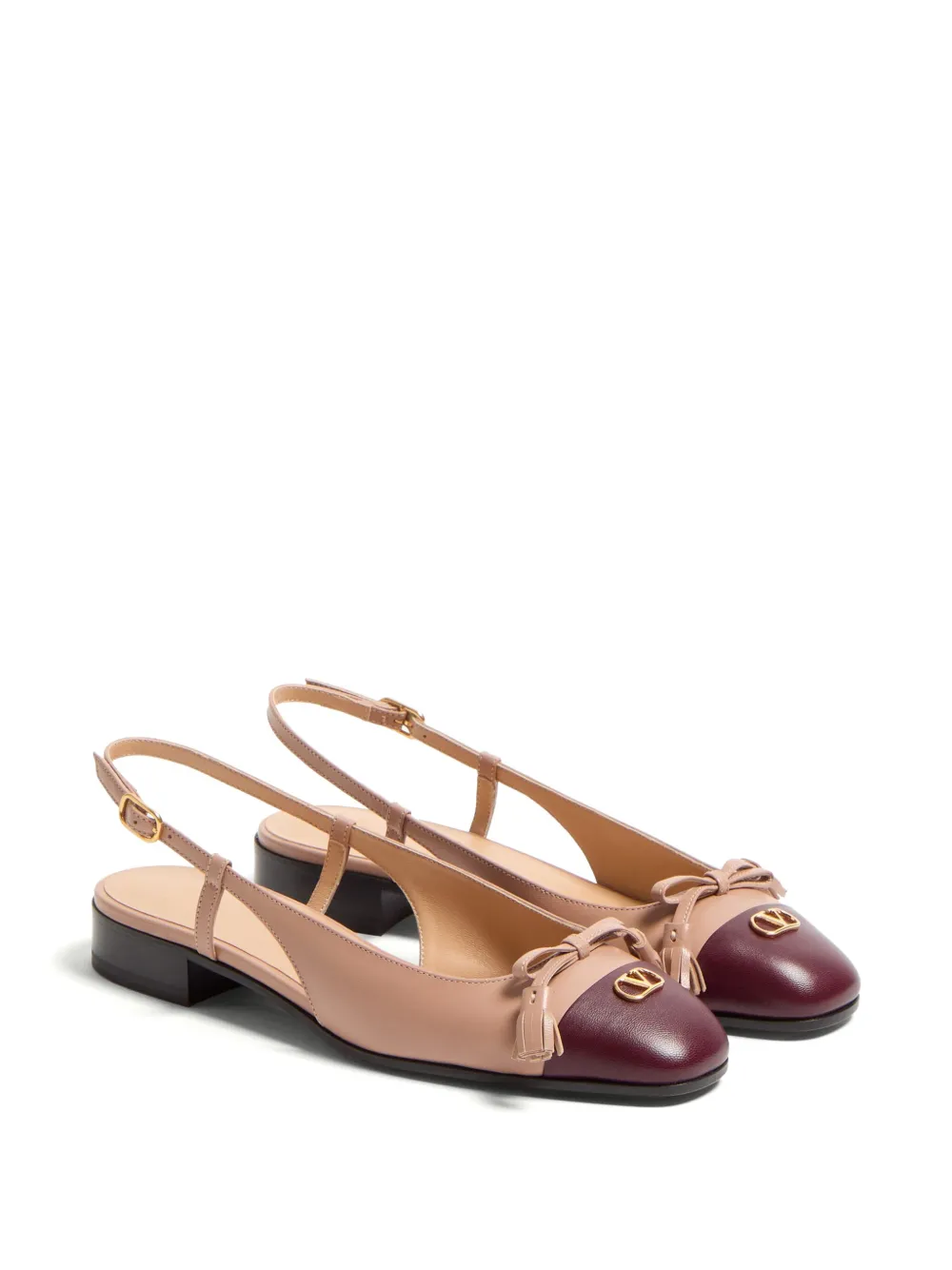 Valentino Garavani Valet Du Roi ballet flats - Roze