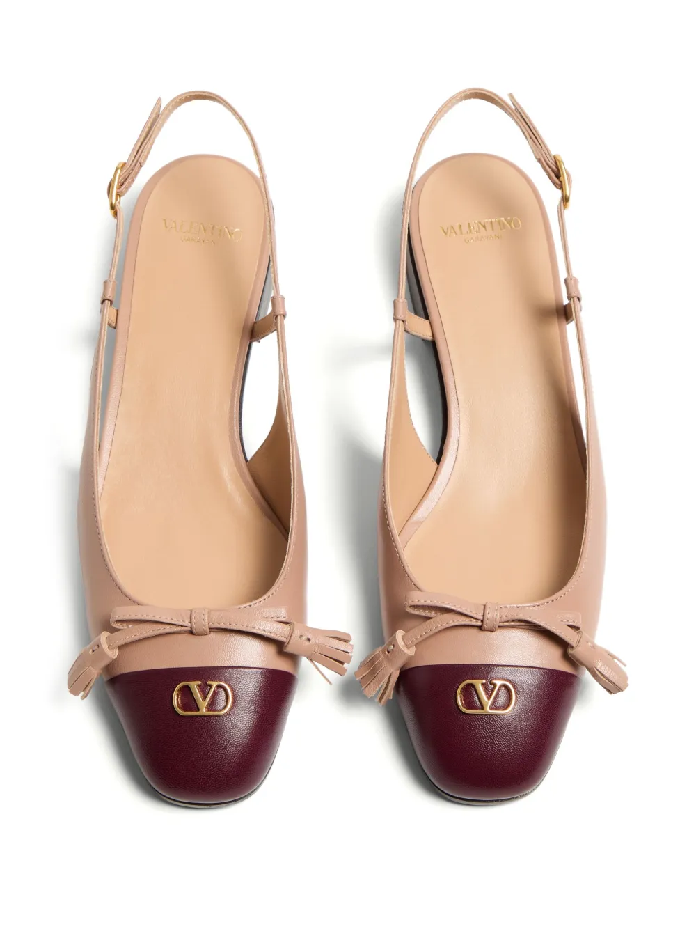 Valentino Garavani Valet Du Roi ballet flats Pink