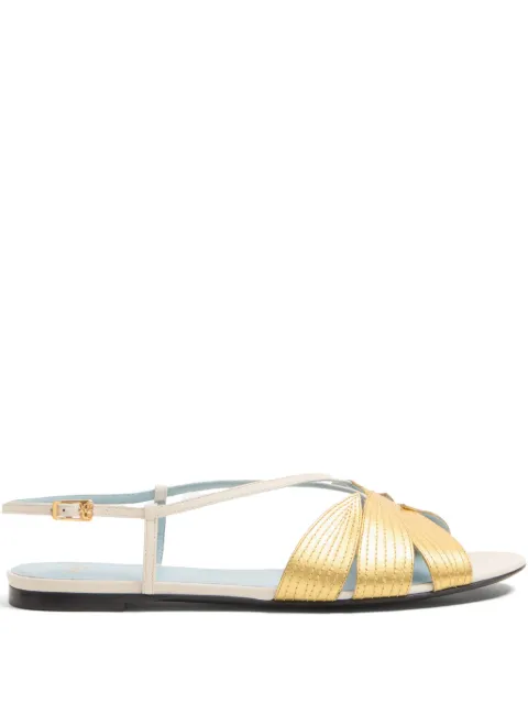 Valentino Garavani Sandália Foliefoliage